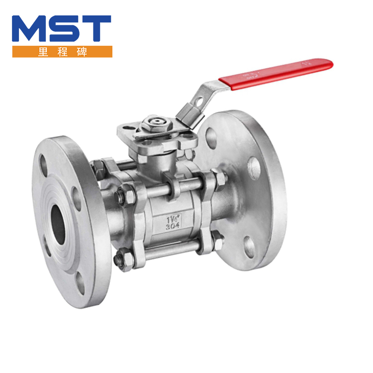 ສະແຕນເລດ Flange Ball Valve