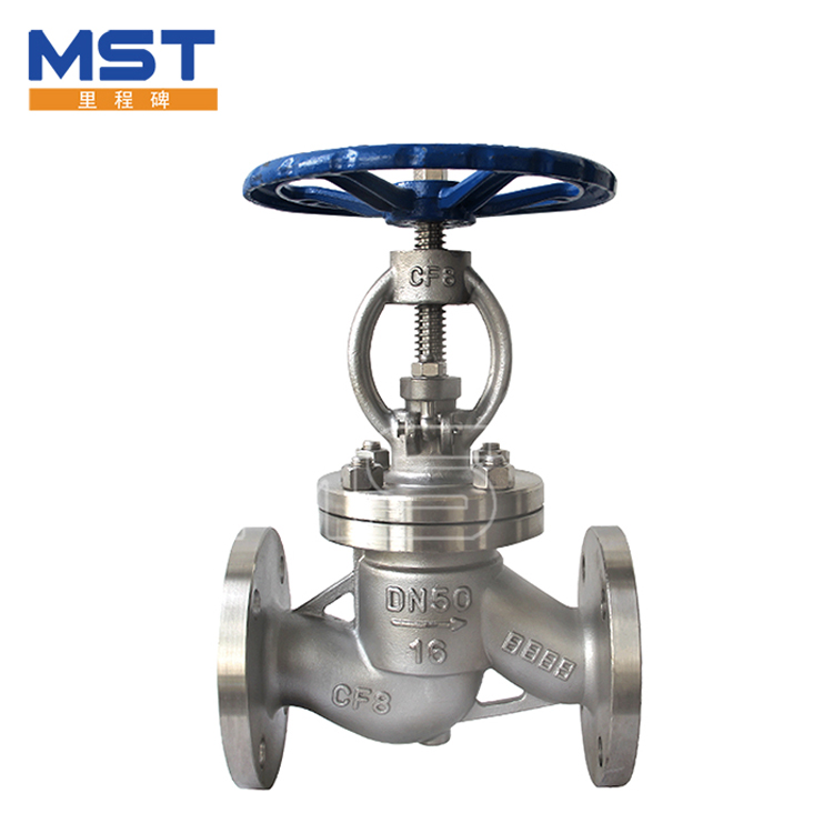 ສະແຕນເລດ Flange Globe Valve