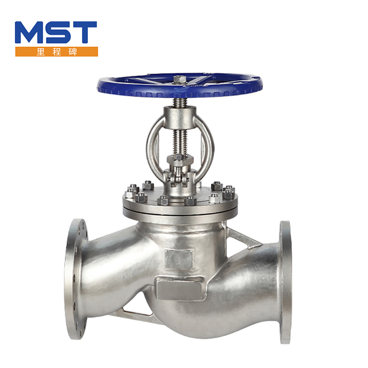 ສະແຕນເລດ Flanged Globe Valve