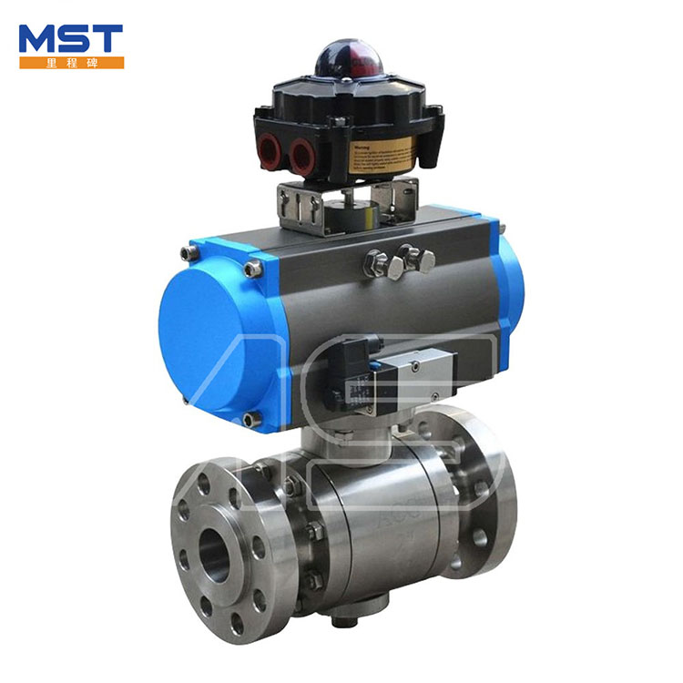 ສາມສິ້ນ Trunnion Mounted Ball Valve